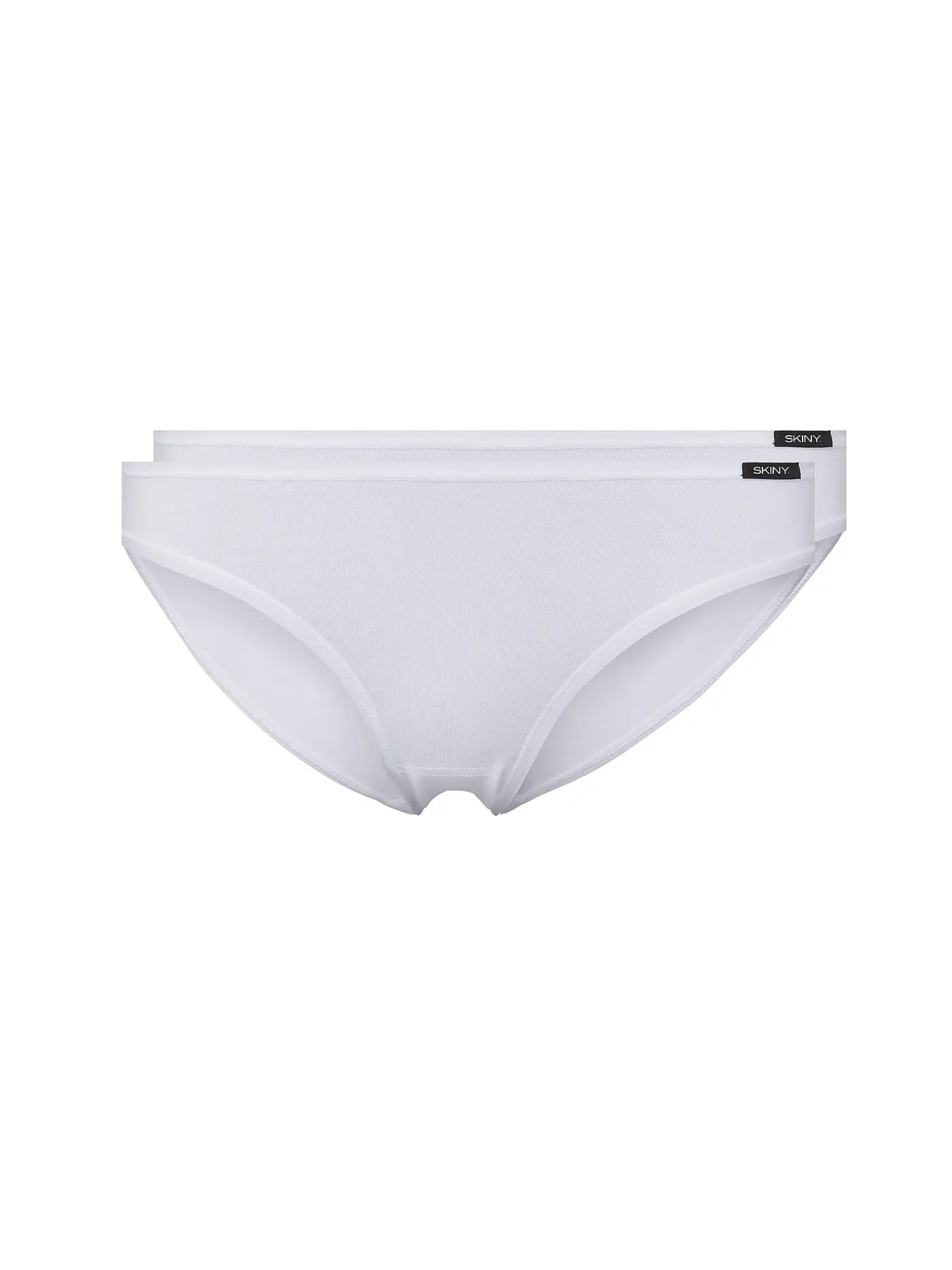 SKINY | Slip 2er Pkg ADVANTAGE COTTON black | weiss
